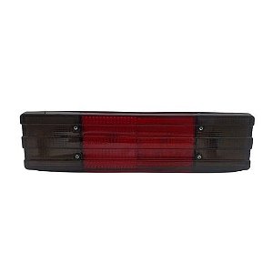 Lanterna Traseira LED Mercedes 1620 1935 1938 Fumê Com Vigia Metalizado 12V Lantersul
