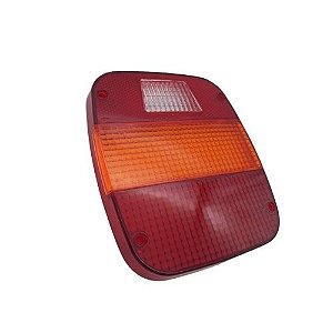 Lente Lanterna Traseira Ford Volks Marmitão Âmbar Lantersul
