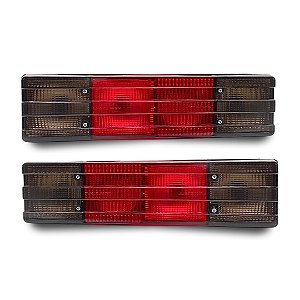 Par Lanterna Traseira Mercedes 1620 1935 1938 Fumê Branco Lantersul