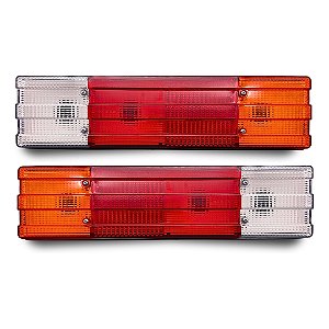 Par Lanterna Traseira Mercedes 1620 1935 1938 Âmbar Branco Lantersul