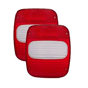 Par Lente Lanterna Traseira Ford/Volks Euro 5 Lantersul