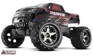 Traxxas Stampede VXL 4WD Modelo: 670864-3 Tq 2.4 Ghz Rtr 1/10- Lacrado