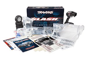 Traxxas Slash kit 2WD RC truck Modelo:58014-4- Lacrado