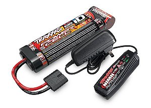 Traxxas Bateria 3000mAh de 7 células NiMH C/ carregador Modelo: 2983 - Lacrado