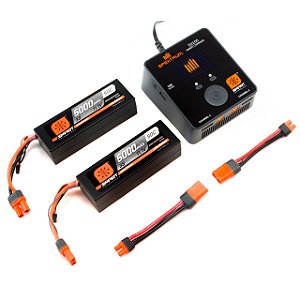 Spektrum Smart Air 6S Kit C/ 2 Bateria + 1 Carregador- Lacrado