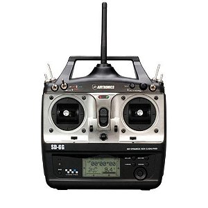 Rádio 6ch sd-6g 2.4G airtronics 90406- Lacrado