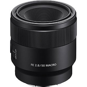 Lente Sony Macro Full-Frame 50 mm f/2.8 com e-mount - Lacrado