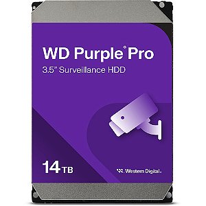 Hd Wd Purple pro 14tb 3.5 Sata iii 7200 Rpm Cftv Vigilância- Lacrado