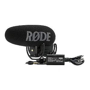 Microfone Shotgun Rode Videomic Pro On Camera - Lacrado