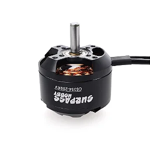 Motor brushless Surpass C6354 245kv 5320 para avião FPV - Lacrado
