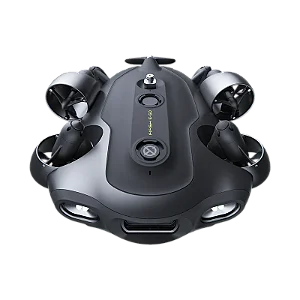 Drone subaquático QYSEA FIFISH E-GO E200A com garra 200m - Lacrado