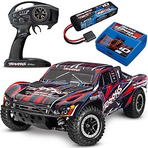 Traxxas Slash 4x4 VXL Heavy Duty Brushless LiPo Combo - Lacrado