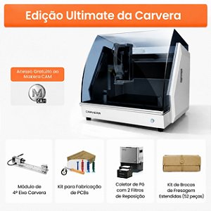 Carvera Ultimate Maker Bundle Máquina CNC de Mesa - Lacrado