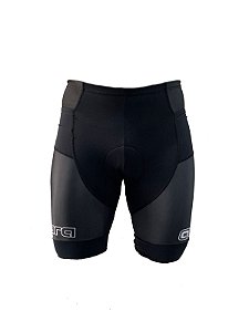 Bermuda de ciclismo AURA com bolso e forro de gel / Unissex