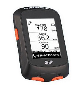 Gps Bike Ciclismo Xplova X2 Bluetooth Mapas Treinos