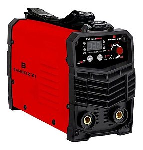 Máquina de solda inverter Bambozzi Series II WMI 161 ED vermelha e preta 50Hz/60Hz 127V/220V