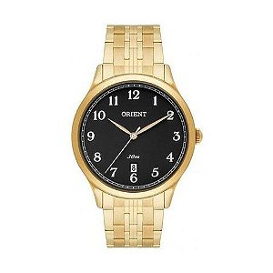 Relógio Orient Masculino Dourado Mgss1139 P2kx