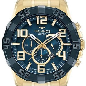 Relogio Technos Masculino Legacy Dourado Os20iq/4a