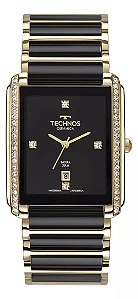 Relógio Technos Feminino Ceramic Dourado GN10AY/9P