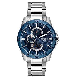 Relógio Masculino Mondaine Prata 32573GPMVOE2