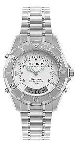 Relógio Technos Masculino Skydiver Prata T20557S/3B