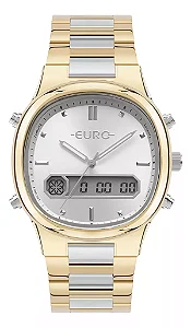 Relógio Euro Feminino Fashion Fit Sporty Bicolor