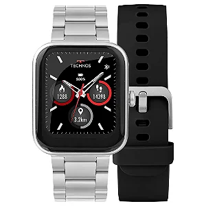Smartwatch Technos Connect MAX Prata TMAXAM/8K