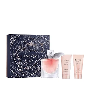 Kit Perfume La Vie Est Belle EDP 50ml + Loção Corporal 50ml + Gel de Banho 50ml