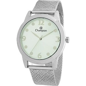 Relógio Feminino Prata Champion CN21247Q