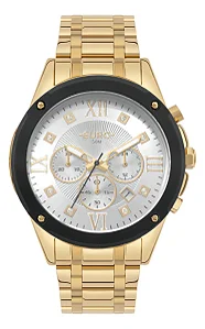 Relógio Euro Feminino Big Case Dourado EUJS25AJ/4D