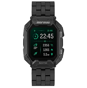 Smartwatch Masculino Mormaii Force Militar Preto