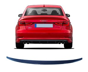 Aerofólio Audi A3 Sedan S3 Slim 2014-2020 Carbon