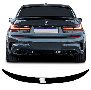 Aerofólio BMW G20 Serie 3 Style Slim 2020-2023 Black Piano