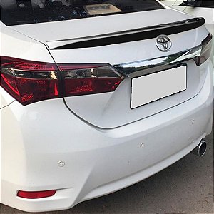 Aerofólio Toyota Corolla Modelo Classic 2015-2019 Black Piano