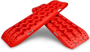 Par Prancha Desatolagem Desatolamento 4x4 Off Road Trilha Vermelha