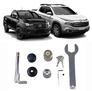 Trava Anti Furto Para Estepe Fiat Toro E Nova Strada