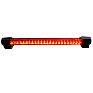 Brake Light Universal 24 Leds  Regulavél 22cm Vermelho