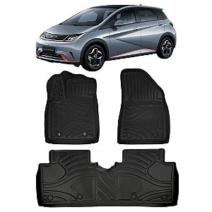 Jogo Tapete Bandeja BYD Dolphin 2022 Automotivo
