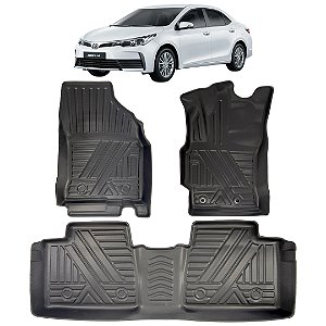 Jogo Tapete Bandeja Toyota Corolla 2015 Até 2019 Automotivo