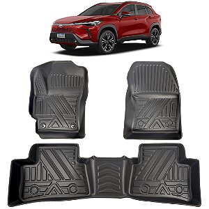 Jogo Tapete Bandeja Toyota Corolla Cross 2022+ Automotivo