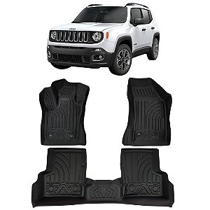 Jogo Tapete Bandeja Jeep Renegade 2016 Até 2019 Automotivo