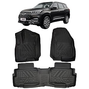 Jogo Tapete Bandeja Chery Tiggo 8 Maxi Drive Automotivo