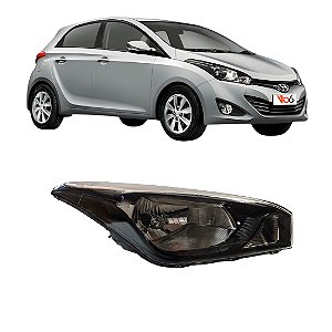 Farol Hb20 2012 Até 2019 Mascara Negra LD Passageiro