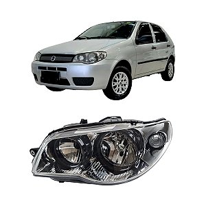 Farol Palio 2005 Até 2018 Foco Duplo Aro Pto LE Motorista