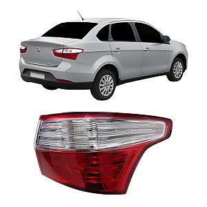 Lanterna Grand Siena 2012 Até 2022 Canto Lado LD Passageiro