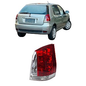 Lanterna Traseira Palio Fire 2004 Até 2017 Cristal Motorista LD
