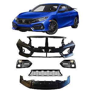 Para-choque Dianteiro Honda Civic G10 SI Primer 2016-2021