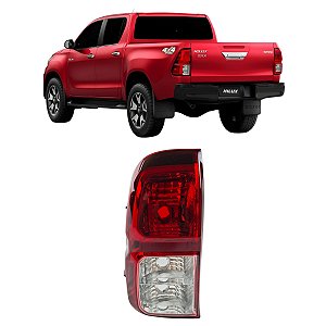 Lanterna Traseira Hilux 2016 Até 2021 Lado Esquerdo Motorista