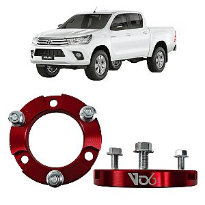 Calço Dianteiro Lift 18mm Hilux 2005 a 2015