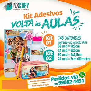 Kit Adesivos Escolar